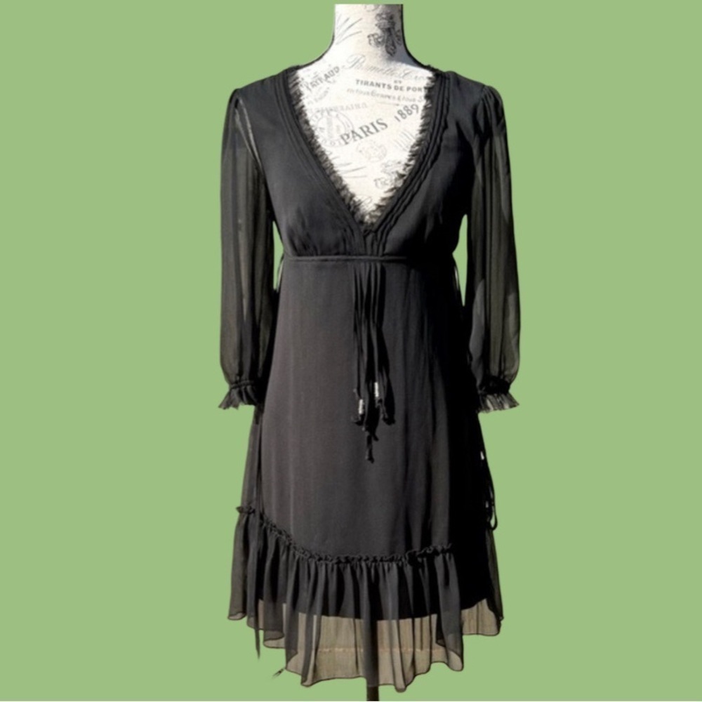Guess Gorgeous Black, Long Sleeve Dress